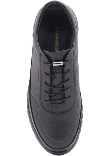 Deri Erkek Spor Yürüyüş Ayakkabısı 1863 Siyah modelleri