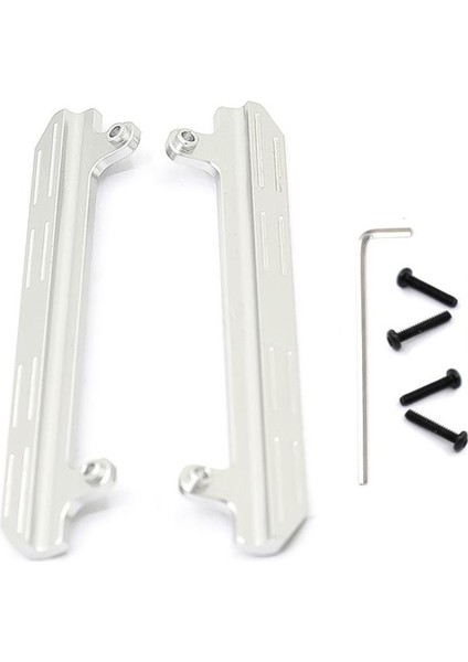 Jımny Metal Yan Pedal Kaydırıcılar Yükseltme Aksesuarları 1/16 Rc Paletli Araba Parçaları, Gümüş (Yurt Dışından)