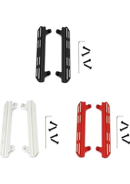 Jımny Metal Yan Pedal Kaydırıcılar Yükseltme Aksesuarları 1/16 Rc Paletli Araba Parçaları, Gümüş (Yurt Dışından) indirimleri