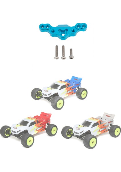 Metal Ön Üst Kol Rot Çubukları Kamber Bloğu 1/18 Mini-T 2.0 2WD Stadyum Rc Kamyon Araba Yükseltme Parçaları, 1 (Yurt Dışından)