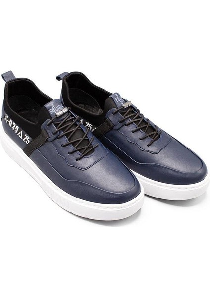 Erkek Sneaker Hakiki Deri Ayakkabı 082Y24E40749