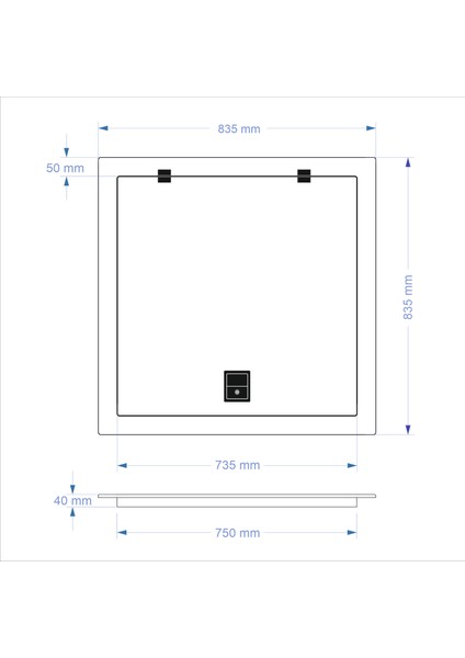 Havuz Kapağı 75X75 cm fiyatları