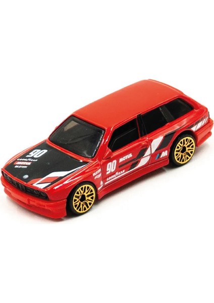 1/64 Ölçek Tekli Regular Arabalar HTD89 Hw Modifield / Bmw M3 Wagon (Kırmızı) modelleri
