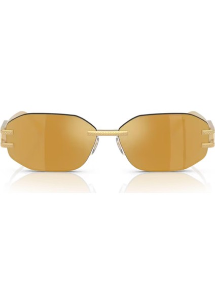 ve 2274 10027P 58 Kadın Geometrik Gold Metal Güneş Gözlüğü fiyatları