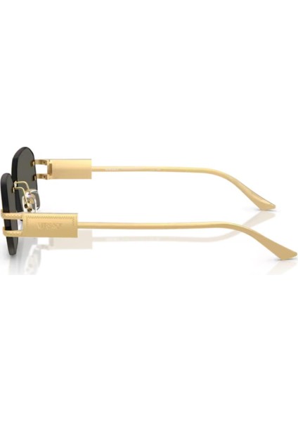 ve 2274 10027P 58 Kadın Geometrik Gold Metal Güneş Gözlüğü modelleri