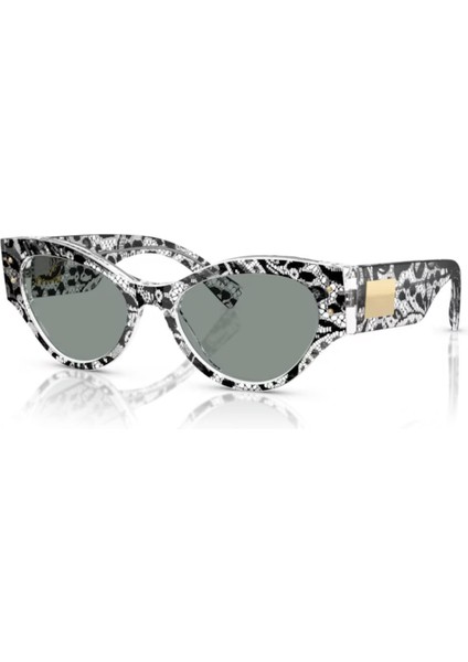 Dolce Gabbana Dg 4480 32871 53 Kadın Kelebek Çok Renkli Kemik Güneş Gözlüğü