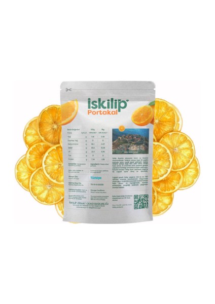 Dondurularak Kurutulmuş Portakal - Portakal Kuru Meyve Cipsi - Frezee Dried Orange - 18 gr fiyatları