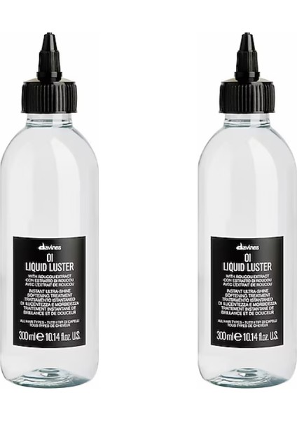 Ekonomik Ikili Davines Oi Liquid Luster Saç Serum 300 ml - %100 Orijinal %100 Doğal