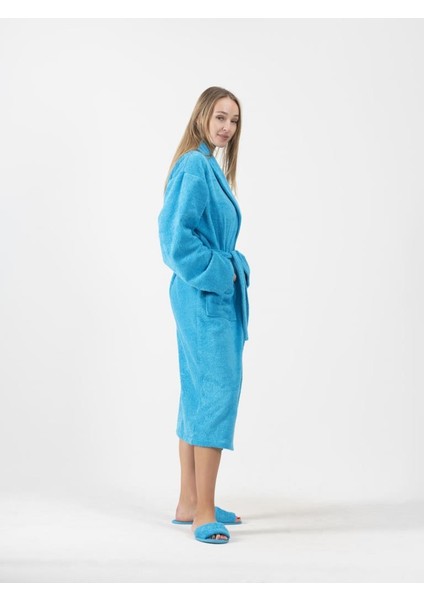 CottonVerse Şalyaka Bornoz – %100 Pamuk, Unisex fiyatları