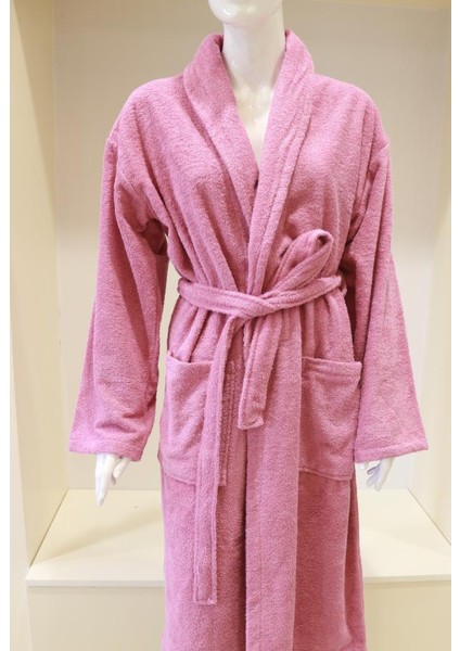 CottonVerse Şalyaka Bornoz – %100 Pamuk, Unisex