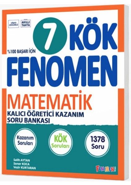 Fenomen 7 Fenomen Yayınları 7 Kök Matematik Soru BankasıMatematık Soru Bankası