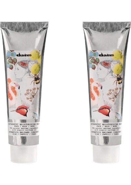 Ekonomik Ikili Davines Authentic Moisturizing Nemlendirici Balsam 150ML - %100 Orijinal %100 Doğal