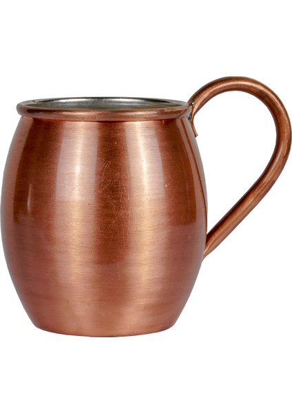 Bakır Kupa Bardak Tombul Model Mat Bakır Renk fiyatları