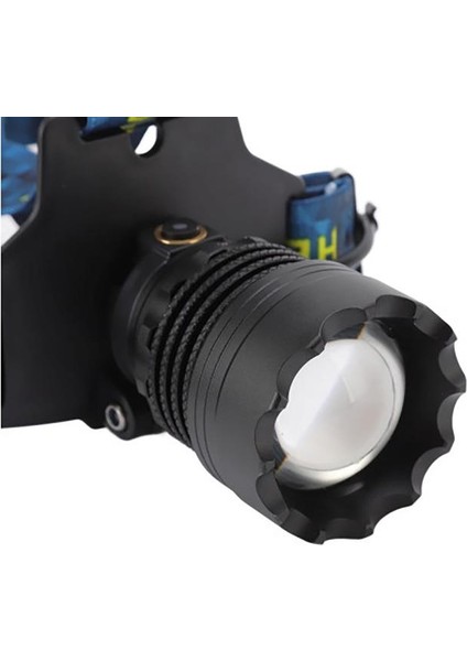 WT-627 Cree P360 12.000 Lümen Yağmur Suyu Geçirmez Kafa Lambası