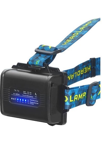 WT-627 Cree P360 12.000 Lümen Yağmur Suyu Geçirmez Kafa Lambası