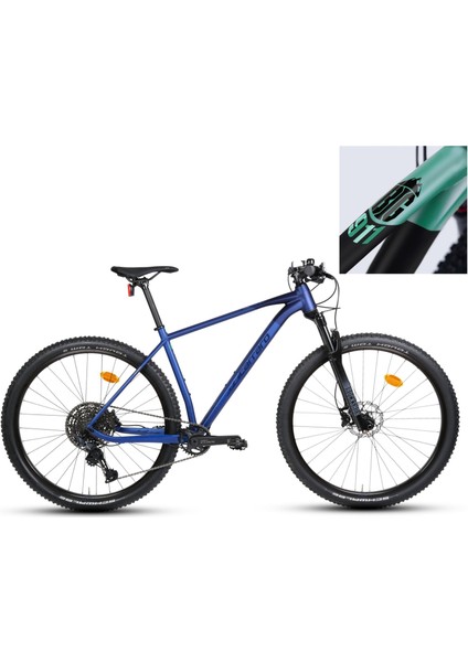 Bıg 911 29'' 11V Hd Dağ Bisikleti Mat Siyah - Su Yeşili 48CM