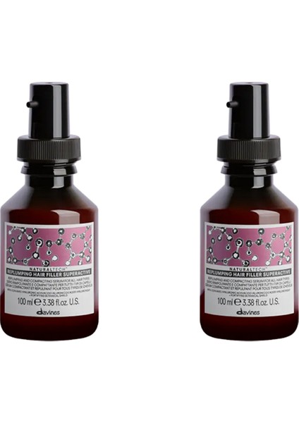 Ekonomik Ikili Davines Replumping Dolgunlaştırıcı Durulanmayan Losyon 100ML - %100 Orijinal %100 Doğal