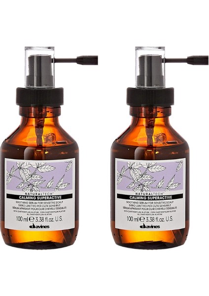 Ekonomik Ikili Davines Calming Hassas Baş Derisi Yatıştırıcı Serum 100ML - %100 Orijinal %100 Doğal