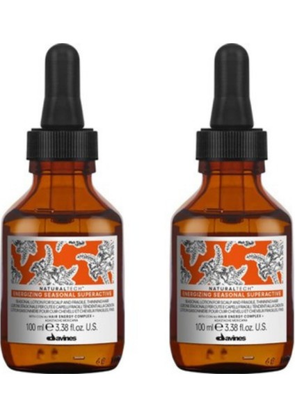 Ekonomik İkili Davines Seasonal Mevsimsel Dökülmeye Karşı Losyon 100 ML - %100 Orijinal %100 Doğal