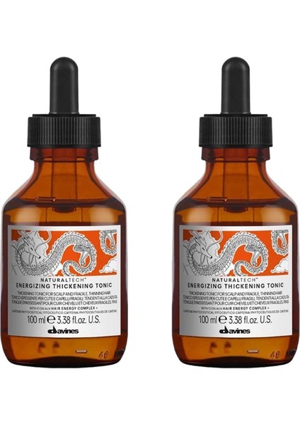 Ekonomik Ikili Davines Energizing Thickening Saç Kalınlaştırıcı Tonik 100ML - %100 Orijinal %100 Doğal