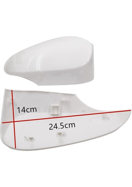 Çift Araba Dikiz Aynası Kapağı Kapağı Dönüş Sinyali Yanıp Sönen ile Uyumlu 2014 2015 2016 2017 (Yurt Dışından) modelleri