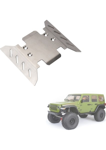 Metal Paslanmaz Çelik Şasi Zırh Koruyucu Kızak Plakası Eksenel Scx6 1/6 Rc Paletli Araba Yükseltme Parçaları (Yurt Dışından) indirimleri
