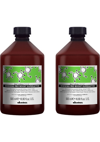 Ekonomik Ikili Davines Renewing Pro Boost Bakım Güçlendirici Sıvı 500ML - %100 Orijinal %100 Doğal