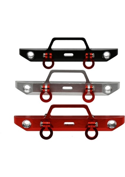 2 Adet Metal Ön Tampon Seti Eksenel SCX24 90081 AXI00001 1/24 Rc Paletli Araba Yükseltme Parçaları Aksesuarları, 3 (Yurt Dışından)