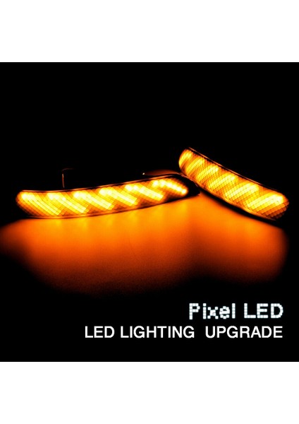 LED Yan Ayna Sıralı Dinamik Dönüş Sinyal Işığı Focus Mk3 2012-2018 / Escape 2013-2019 ile Uyumlu (Yurt Dışından)