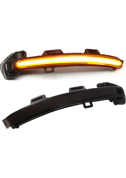 LED Dinamik Yan Ayna Göstergesi, Golf 8 Mk8 Gte Gtd 2020 2021 ile Uyumlu Dikiz Dönüş Sinyali Yanıp Sönen Işıklar, Mavi ve Kehribar (Yurt Dışından)