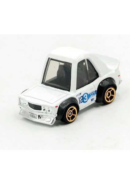 1/64 Ölçek Tekli Regular Arabalar HTD77 Hw J-Imports / Mazda Rx-3(Beyaz)