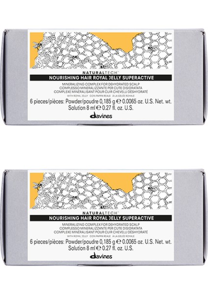 Ekonomik Ikili Davines Nourishing Yıpranmış Kuru Saç Serumu 6X8ML - %100 Orijinal %100 Doğal
