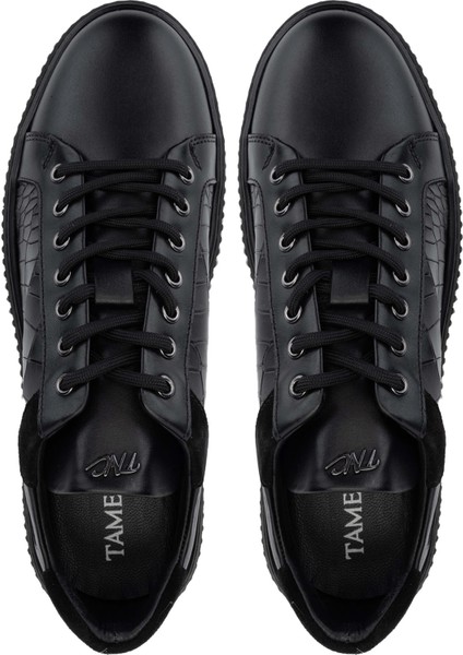 Erkek Deri Siyah Sneakers & Spor Ayakkabı 352 21224 Erk Ayk SK24-25 Sıyah indirimleri