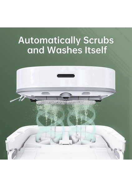 Adet W10/W10 Pro Robotlu Süpürge Aksesuarları Yıkanabilir Hepa Filtre Yan Fırça Paspas Bezi Ev (Yurt Dışından)