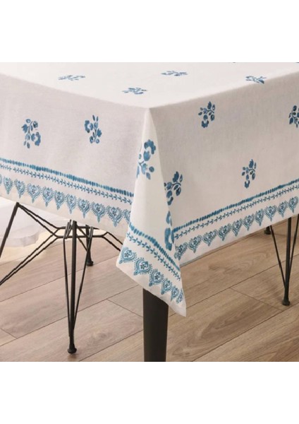 Soft St Tropez Masa Örtüsü - Beyaz