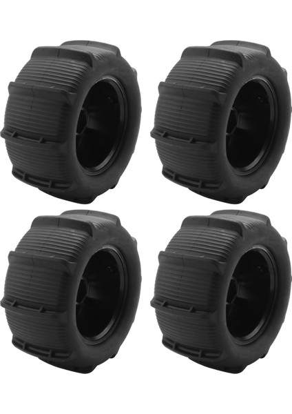 4 Adet 80MM Kar Kum Lastikleri Lastik Tekerlek 144001 124019 12428 104001 16889 SG1601 Rc Araba Yükseltme Parçaları (Yurt Dışından)