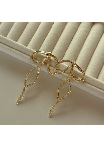 Fiyonk Pınterest Küpe Gold