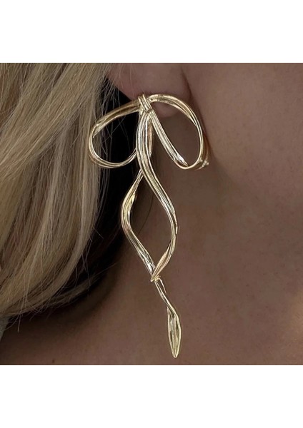 Fiyonk Pınterest Küpe Gold modelleri