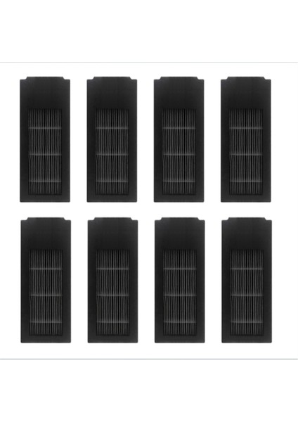 8 Adet Filtre Deebot X2 Pro Elektrikli Süpürge Süpürme Robotu Aktif Karbon Filtreler Hepa Filtre (Yurt Dışından)