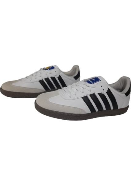 Erkek Beyaz-Siyah Ortopedik Taban Yürüyüş Ayakkabı indirimleri