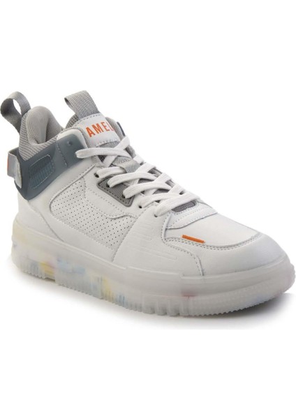 Beyaz Füme Erkek Bot & Bootie E02175603009