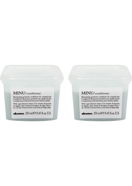 Ekonomik Ikili Davines Minu Boyalı Saç Kremi 250ML - %100 Orijinal %100 Doğal