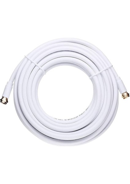 10 Metre RG6U6 Full Hd 3D 4K Anten Tv Çanak Lnb Uydu Kablosu Iki Ucu F Konnetkör fırsatları