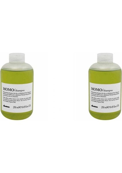 Ekonomik Ikili Davines Momo Nemlendirici ve Koruyucu Şampuan 250ML - %100 Orijinal %100 Doğal