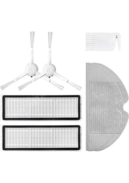 Xiaomi Vacuum Mop 1c (STYTJ01ZHM) Robot Süpürge Uyumlu 7'li Yedek Parça Seti