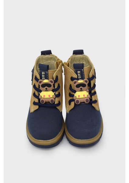 P-1792 Lacivert / Sarı Unısex Çocuk Cat Stıll Bot indirimleri