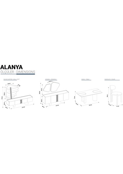 Alanya Yemek Odası