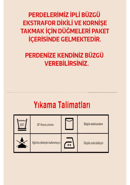 Kumaş, Canlı Renkli Desenli Fon Perde (Özel Üretimdir,ölçüye Dikkat Ediniz)