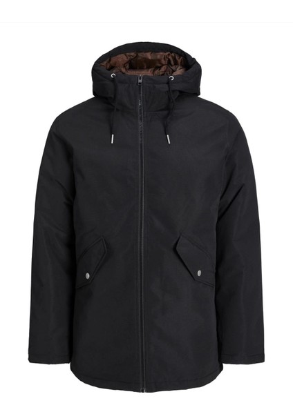 Jack&jones 12236010 Kapusonlu 2 Kapak Ceplı Parke Mont