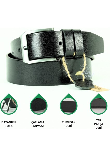 Parscraft Hakiki Manda Derisi Erkek Kemer 4,5 Cm Siyah Kot Pantolon Spor Kemer fiyatları